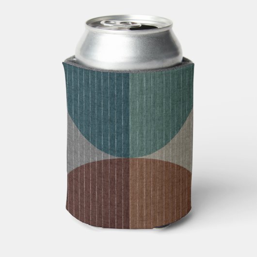 Abstract geometrisch patroon. blikjeskoeler (Blikje Achterkant)