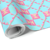 Abstract Geometrisch Patroon Cadeaupapier (Rol Hoek)