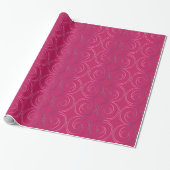 Abstract geometrisch patroon cadeaupapier (Uitgerold)