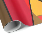 Abstract geometrisch patroon cadeaupapier (Rol Hoek)