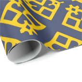 Abstract geometrisch patroon cadeaupapier (Rol Hoek)