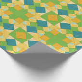 Abstract geometrisch patroon cadeaupapier (Hoek)