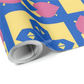 Abstract Geometrisch Patroon Cadeaupapier (Rol Hoek)