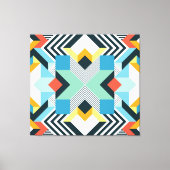 Abstract geometrisch patroon. canvas afdruk (Voorkant)