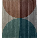 Abstract geometrisch patroon. douchegordijn (Voorkant)