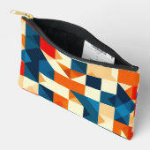 Abstract geometrisch patroon etui (Open)