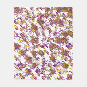 Abstract geometrisch patroon  fleece deken