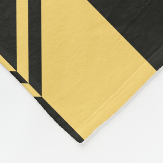 Abstract geometrisch patroon fleece deken (Hoek)