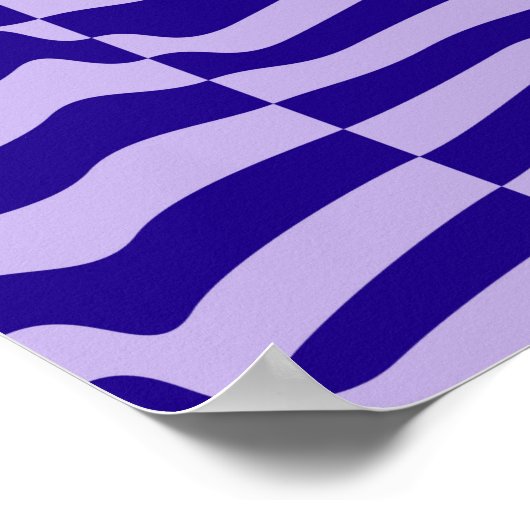 Abstract geometrisch patroon gemaakt met eenvoudig poster (Hoek)