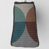 Abstract geometrisch patroon. golfheadcover (Draai 90)