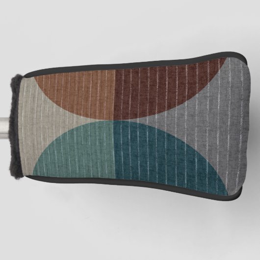 Abstract geometrisch patroon. golfheadcover (Voorkant)