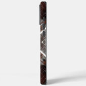 Abstract geometrisch patroon in de winter Case-Mate iPhone case (Achterkant / Links)