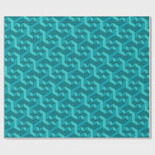 Abstract Geometrisch Patroon Inpakpapier (Vlak)