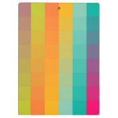 Abstract geometrisch patroon klembord (Achterkant)