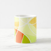 Abstract geometrisch patroon koffiemok (Center)