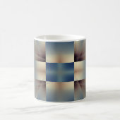 Abstract geometrisch patroon koffiemok (Center)