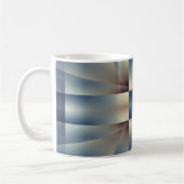 Abstract geometrisch patroon koffiemok (Links)