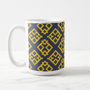 Abstract Geometrisch Patroon Koffiemok