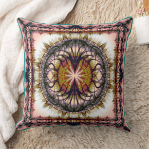 Abstract geometrisch patroon kussen