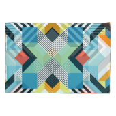 Abstract geometrisch patroon. kussensloop (Achterkant)