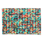 Abstract geometrisch patroon kussensloop (Voorkant-Links)