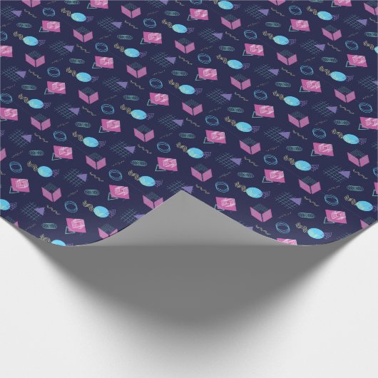 Abstract geometrisch patroon, lijnvormen. cadeaupapier (Hoek)