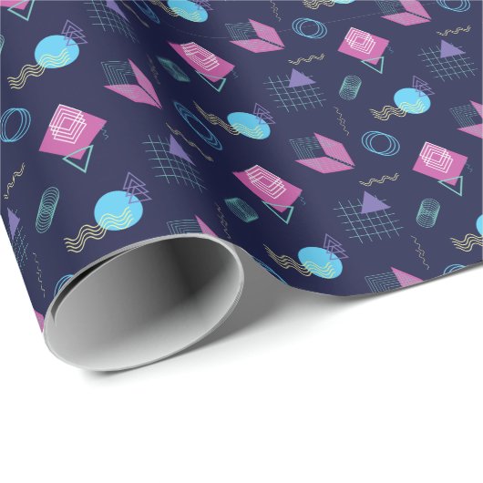 Abstract geometrisch patroon, lijnvormen. cadeaupapier (Rol Hoek)