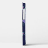 Abstract geometrisch patroon, lijnvormen. Case-Mate iPhone case (Achterkant / Links)