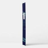 Abstract geometrisch patroon, lijnvormen. Case-Mate iPhone case (Achterkant / Rechts)