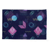 Abstract geometrisch patroon, lijnvormen. kussensloop (Achterkant)