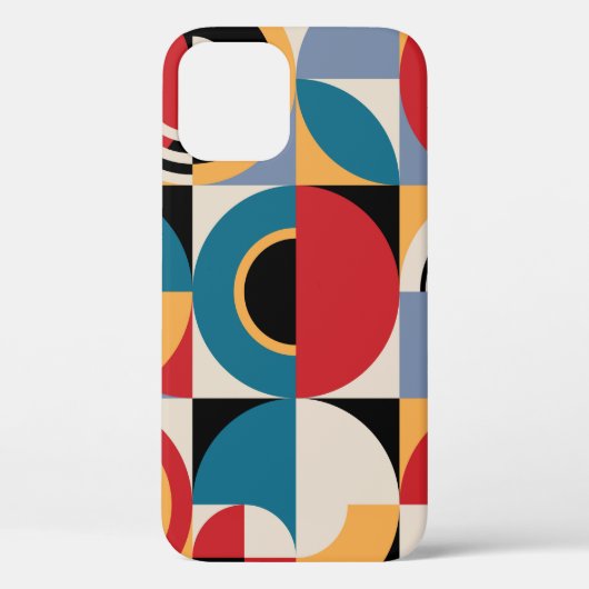 Abstract geometrisch patroon. Memphis stijl print Case-Mate iPhone Case (Achterkant)