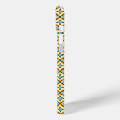 Abstract geometrisch patroon met diamantvormen Case-Mate iPhone case (Achterkant / Links)