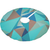 Abstract geometrisch patroon met kleurrijke pasta- kerstboom rok (Gekanteld)