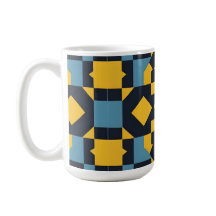 Abstract geometrisch patroon met levendige kleuren