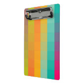 Abstract geometrisch patroon mini klembord (Angled2)