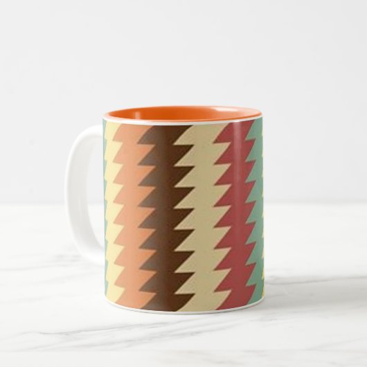 Abstract geometrisch patroon - Mok (Voorkant links)