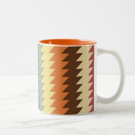 Abstract geometrisch patroon - Mok