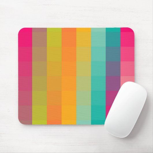 Abstract geometrisch patroon muismat (Met muis)