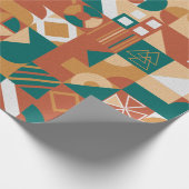 Abstract geometrisch patroon. Multicolor Figures. Cadeaupapier (Hoek)