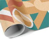 Abstract geometrisch patroon. Multicolor Figures. Cadeaupapier (Rol Hoek)