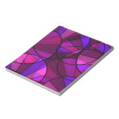 Abstract geometrisch patroon notitieblok (Linkerzijde)