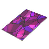 Abstract geometrisch patroon notitieblok (Schuin)