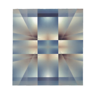 Abstract geometrisch patroon notitieblok