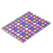 Abstract geometrisch patroon notitieboek (Linkerzijde)