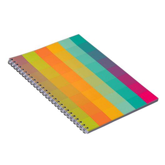 Abstract geometrisch patroon notitieboek (Rechterzijde)