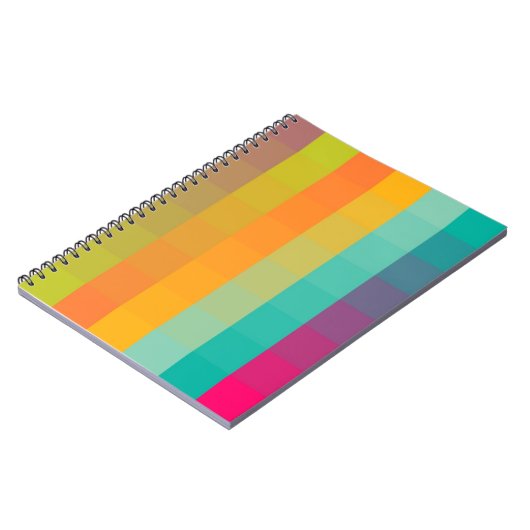 Abstract geometrisch patroon notitieboek (Linkerzijde)