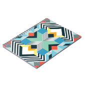 Abstract geometrisch patroon. notitieboek (Linkerzijde)