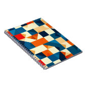 Abstract Geometrisch Patroon Notitieboek (Rechterzijde)