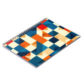Abstract Geometrisch Patroon Notitieboek (Linkerzijde)