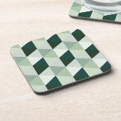 Abstract Geometrisch Patroon - Nr. 01 Bier Onderzetter (Linkerzijde)